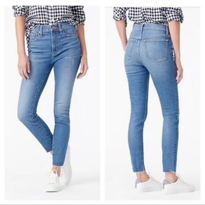 J Crew 10” toothpick skinny jeans size 29